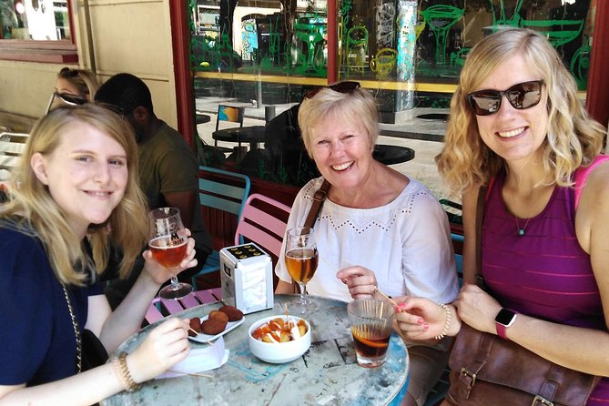 Tasty Barcelona Street Food Tour With Local Market Visit - Roman Barcelona Details at the Temple of Augustus Columns