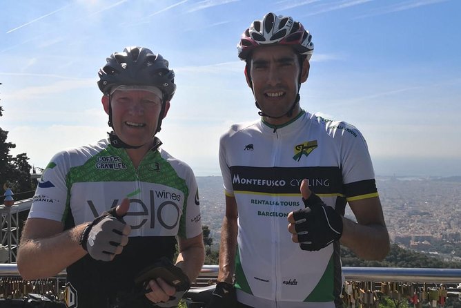 The hills around Barcelona by roadbike, private tour. Pick up/drop off included. - What you’ll see when you reach about 500 meters