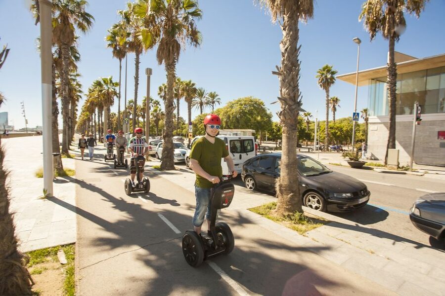 Top Sights of Barcelona: Guided Segway Tour - Meeting at Jardins de les Tres Xemeneies: Where the Tour Starts