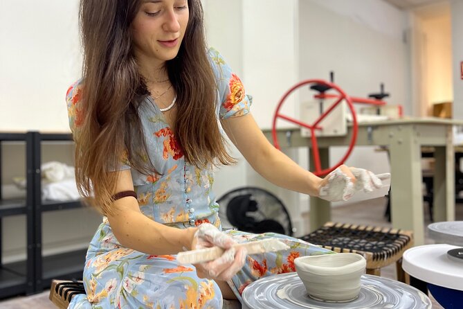 Try the Pottery Wheel - The Big Catch: You Pick Up Your Ceramics in a Few Weeks