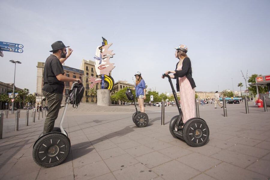 ❤️Welcome to Barcelona❤️ Segway Tour - The itinerary in plain language: how the route connects the city