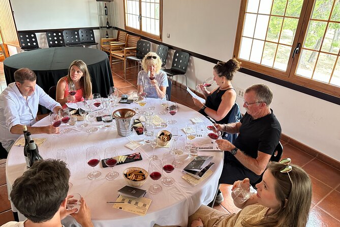 Wine Tasting in Three Boutique Wineries Tour - Max 8 people - The vineyard lunch stop at Pacs del Penedès: eat among the vines