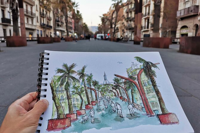Workshop to learn Drawing and Watercolor in charming places - Explore, draw, paint, then compare styles