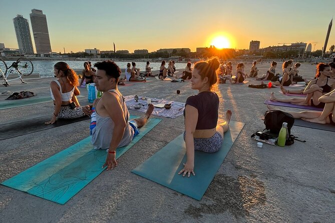 Yoga by the Sea in Barcelona - Mat Situation: Bring One or Rent for €4