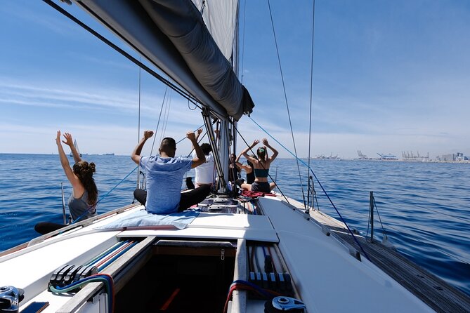 Yoga Session and Sailing Adventure in Barcelona - Augustina’s yoga: short, calming, and suited for different bodies